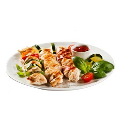 CHICKEN SHISH and LAMB KEBAB